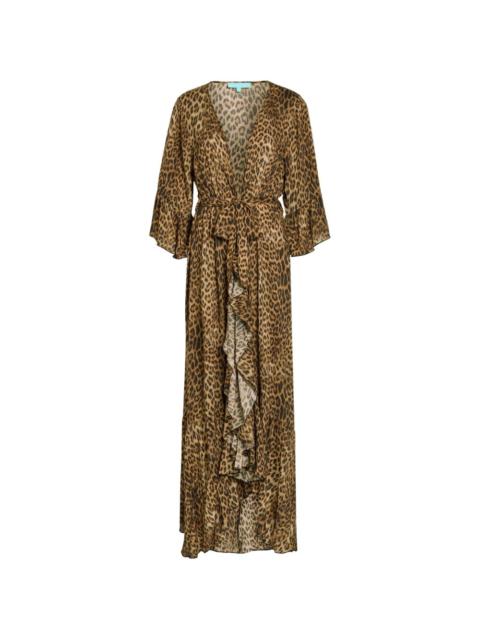 Manon animal-print maxi dress