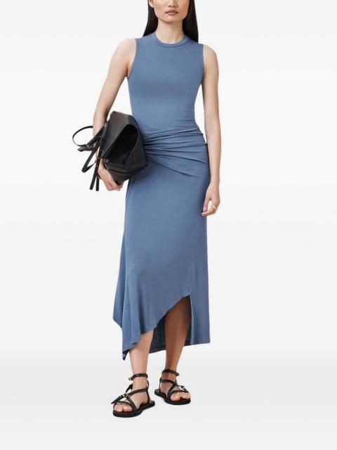Rivi draped asymmetric dress
