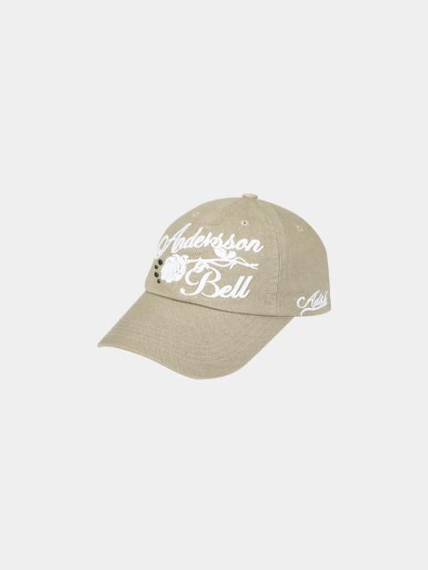 Essential Washed Jeweled Rose Cap
