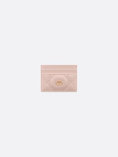 Dior Caro Freesia Card Holder with Crystals