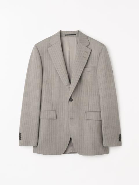 Ease Pinstriped Wool Jacket