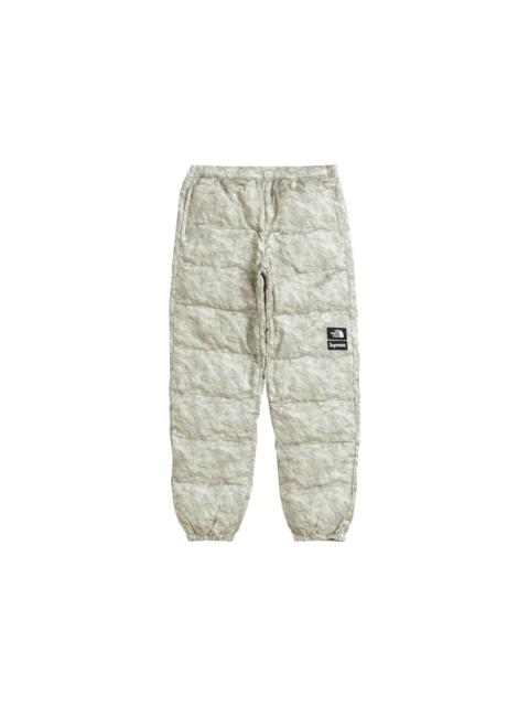 Supreme The North Face Paper Print Nuptse Pant Paper Print