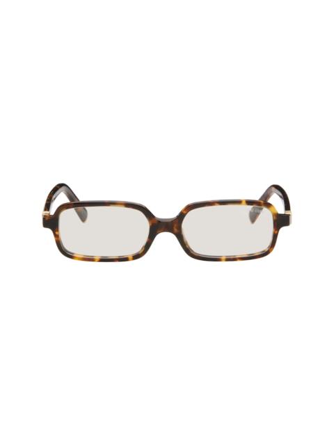 Brown Miu Regard Blue Light Glasses