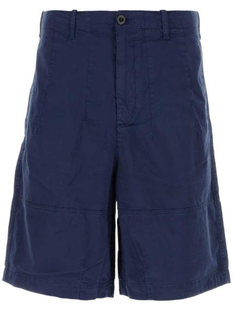 stretch-cotton bermuda shorts