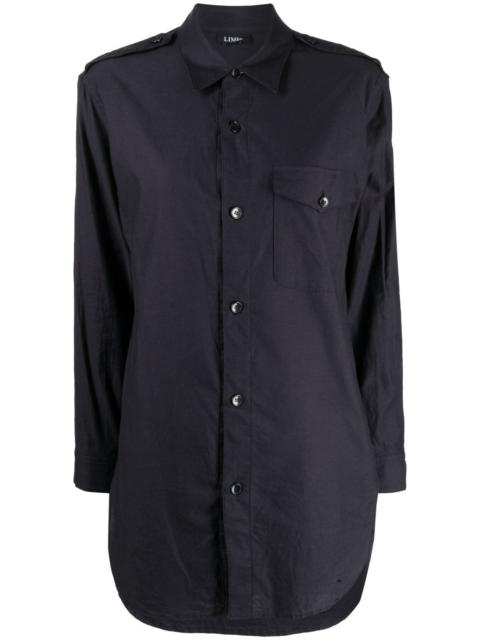 long-sleeve cotton shirt