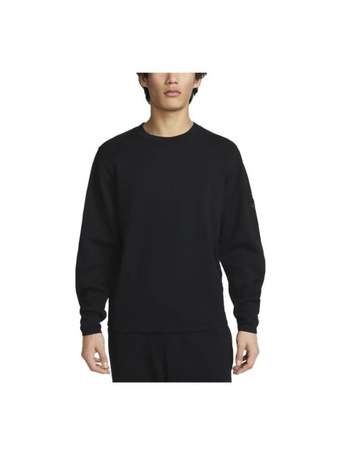 Nike Sportswear Therma Fit ADV Tech Pack Engineered Tech Fleece Crew 'Black' DV9975-010