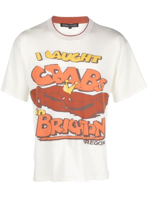 graphic-print short-sleeve T-shirt