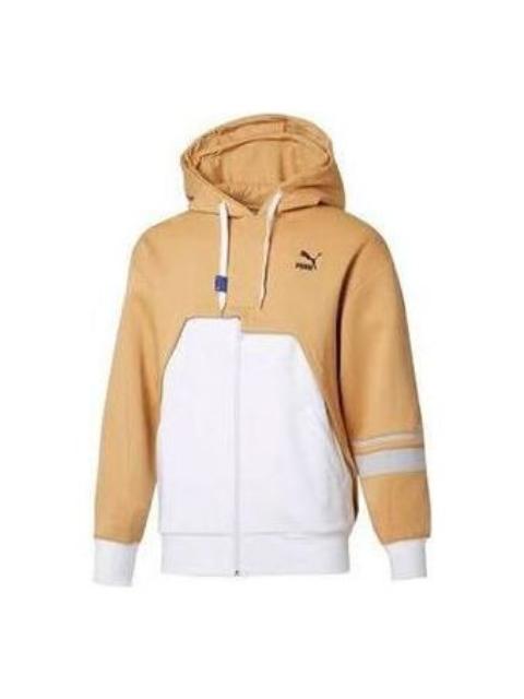 PUMA X Ader Error Full-Zip Hoodie 'Beige' 576957-02