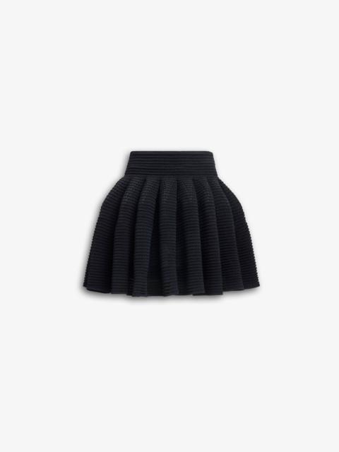 CRINOLINE KNIT MINI SKIRT