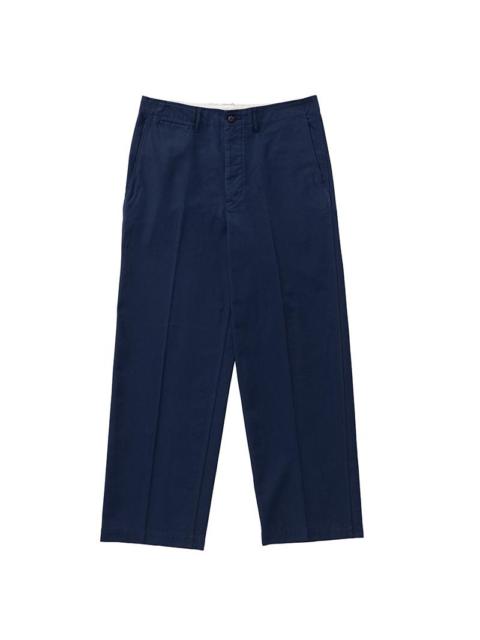 EX WIDE CHINO PANTS NAVY