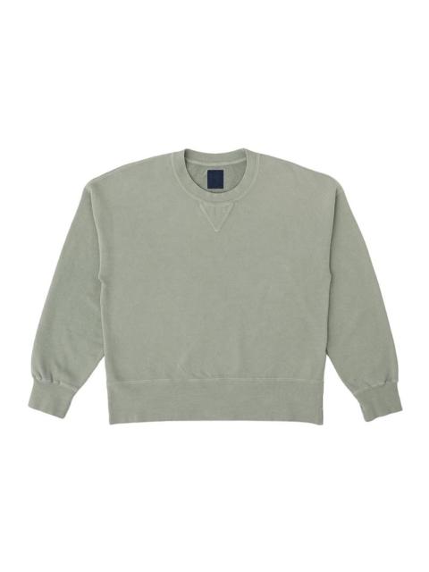 COURT SWEAT L/S DMGD GREEN
