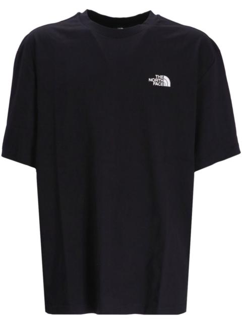logo-embroidered cotton T-shirt