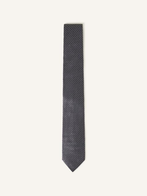 SILK CHEVRON STRIPED TIE