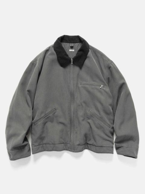 A.PRESSE Vintage Silk Cotton Detroit Jacket Gray - 26SAP-01-18