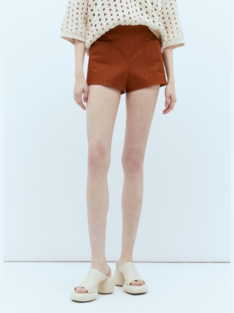 RIAD Stretch gabardine shorts