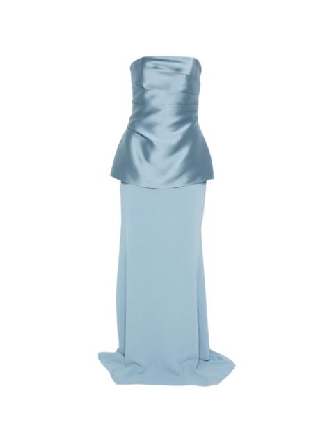 Alia strapless maxi dress