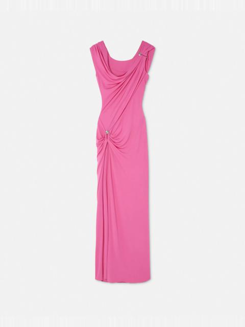 Safety Pin Gathered Gown