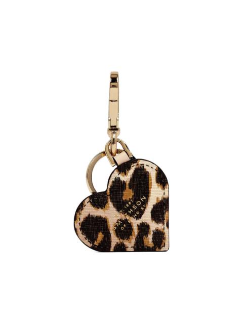 Panama heart keyring
