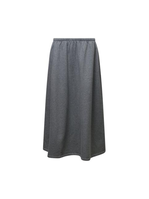 Low-Rise Midi Circle Skirt