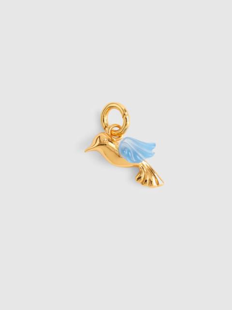 Semiprecious Hummingbird Charm