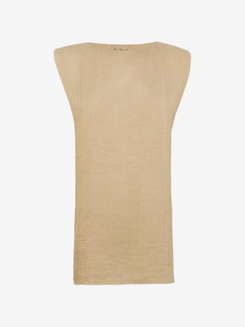 Ellis boat-neck top