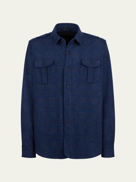 Men's Check Shirt Jacket