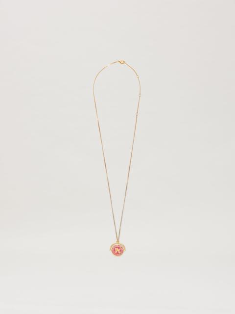 Monogram emblem Necklace