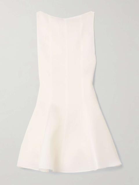 Mags silk-gazar mini dress