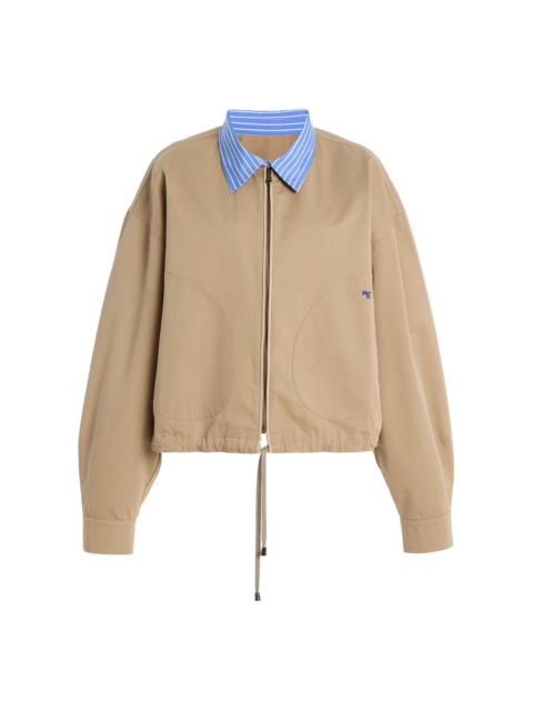 Cotton Parachute Jacket khaki