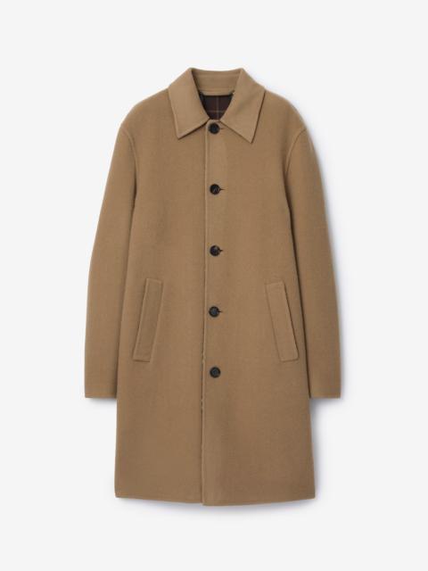 Mid-length Wool Car Coat