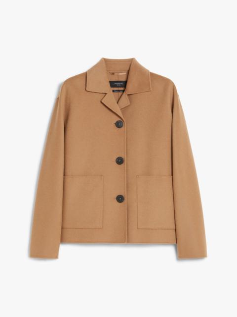 SALE Double-sided wool single-breasted jacket