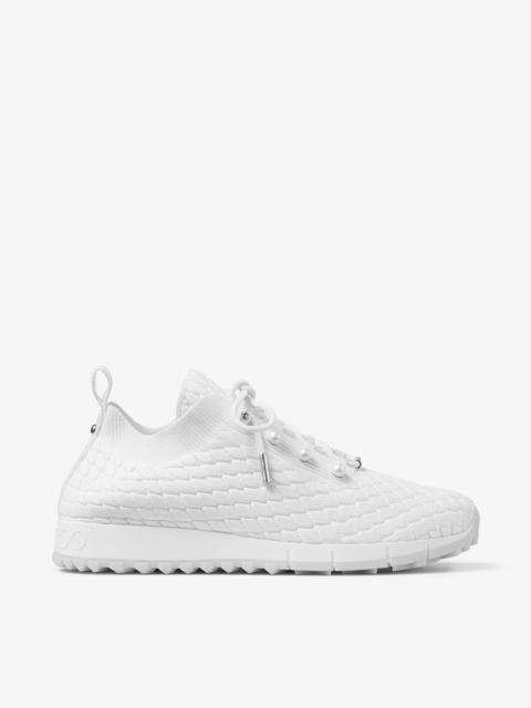 Veles
White Textured Knit Trainers