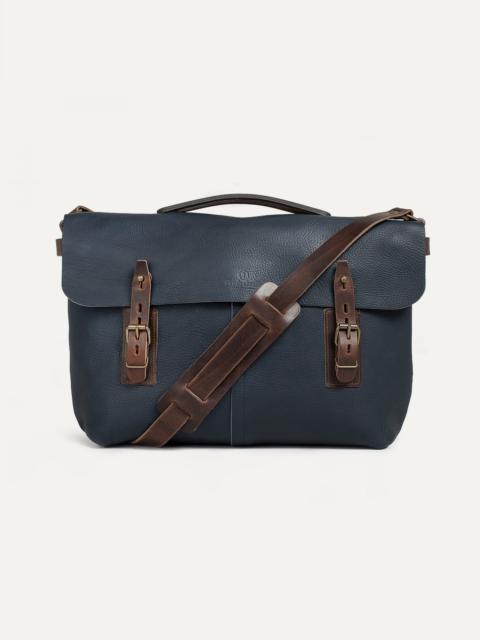 LUCIEN SATCHEL BAG  -  NAVY BLUE