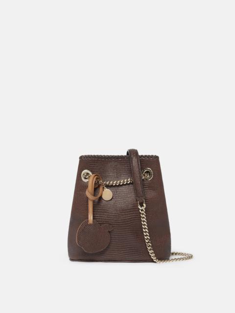 Falabella Scale-Embossed Bucket Bag