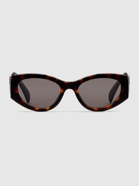 Cat-eye frame sunglasses