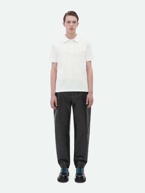 cotton piquet jersey polo