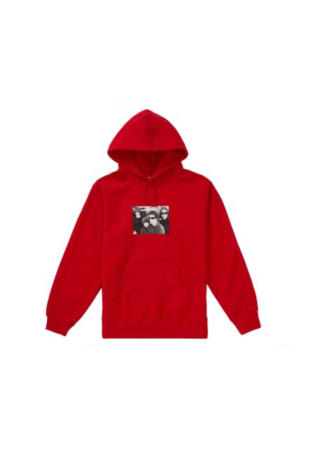 Supreme The Velvet Underground Hooded Sweatshirt Red