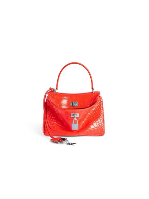 Women's Rodeo Handbag Mini With Rhinestones in Pop Orange