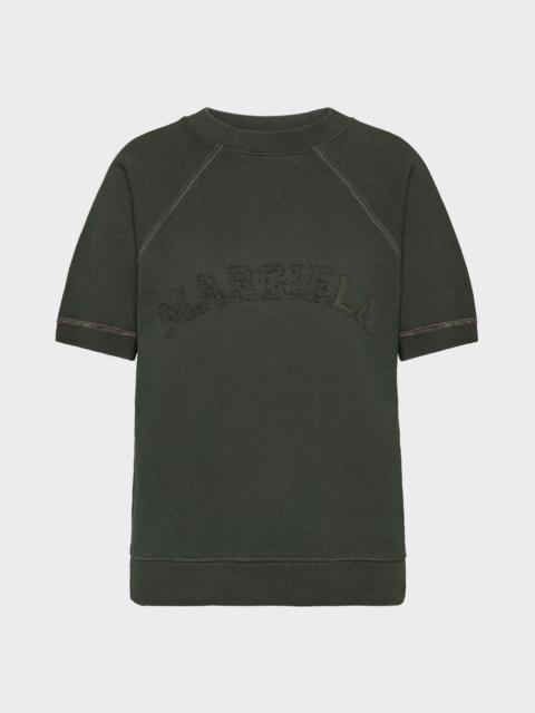 Short sleeve sweatshirt