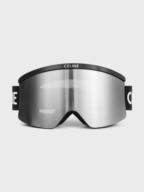 CL40303U CELINE Ski Mask in Injected nylon with Mirror Lenses