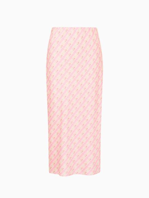 Castle Heirloom Print Midi Skirt