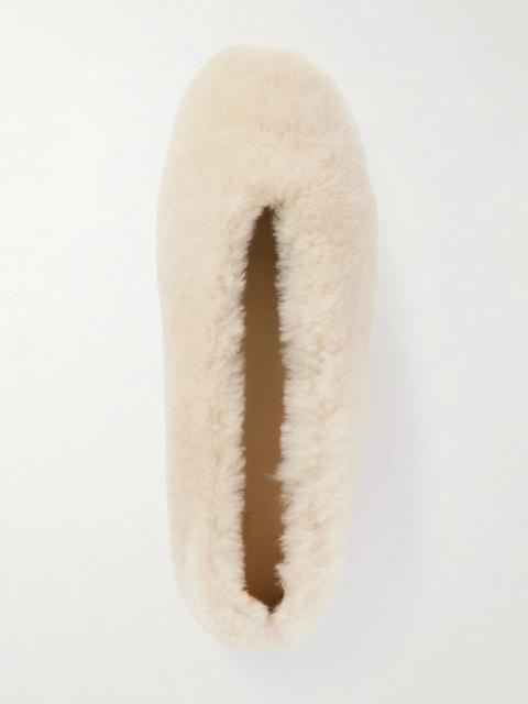 Luna Shearling Ballet Flats