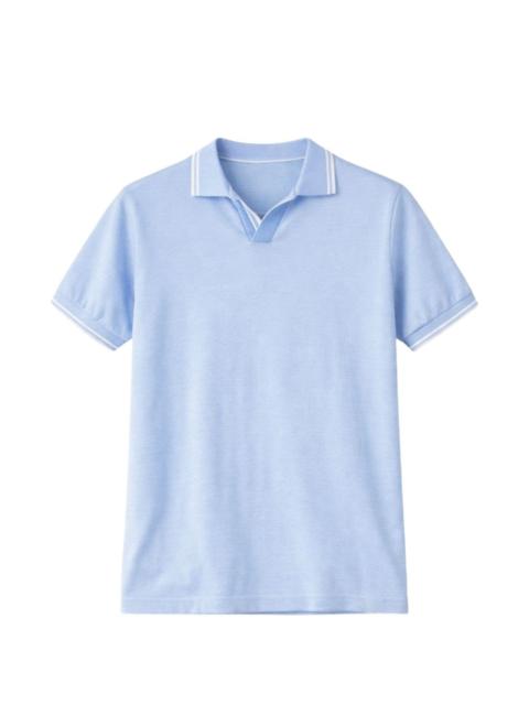 ribbed-details T-shirt