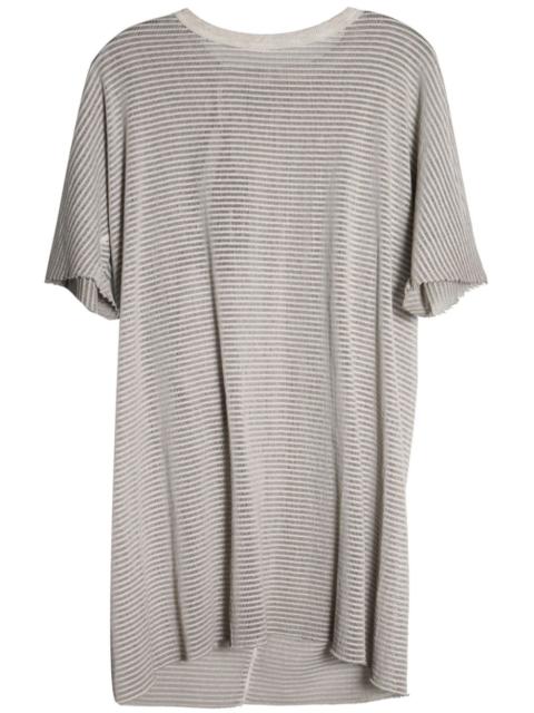 striped round-neck T-shirt