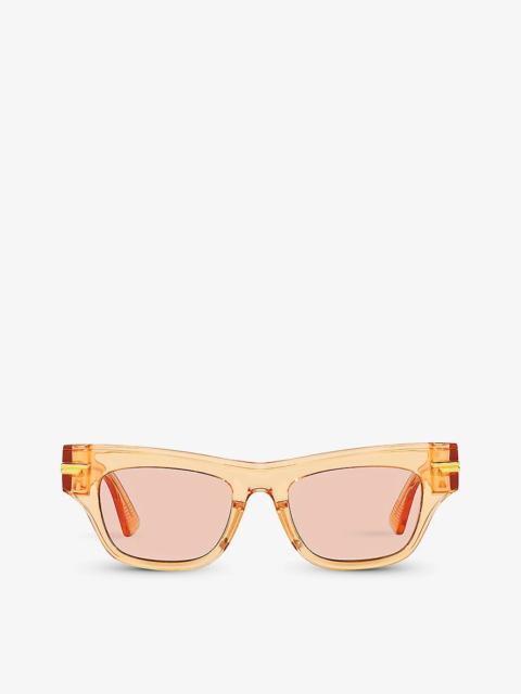 6J000306 BV1122S rectangular-frame acetate sunglasses