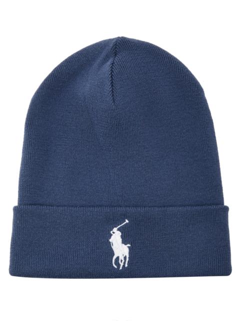Polo Ralph Lauren Logo-embroidered Cotton Beanie