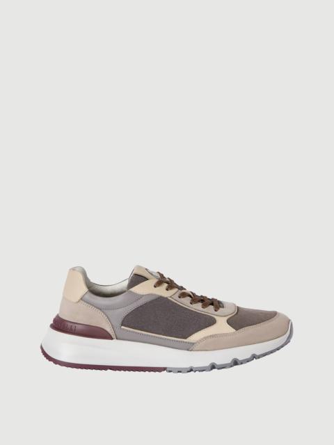 Nubuck and suede runners