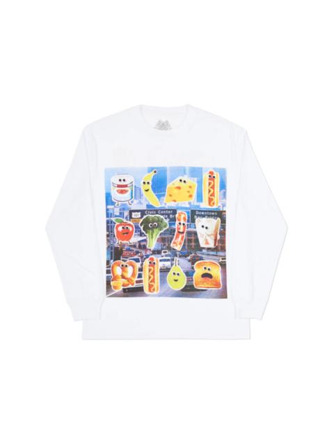 Palace Payne Longsleeve White