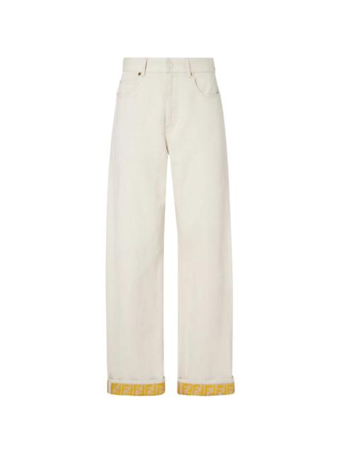 Fendi Straight Leg Jeans