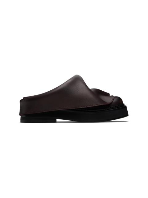 Brown Mini Robin Sabot Loafers